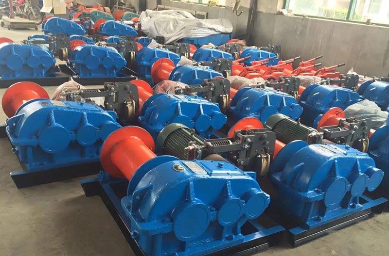 雙膛石灰窯上料卷揚機(jī)