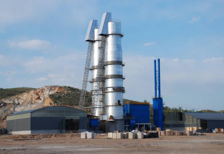 日產(chǎn)100噸機械石灰窯豎窯建設總包